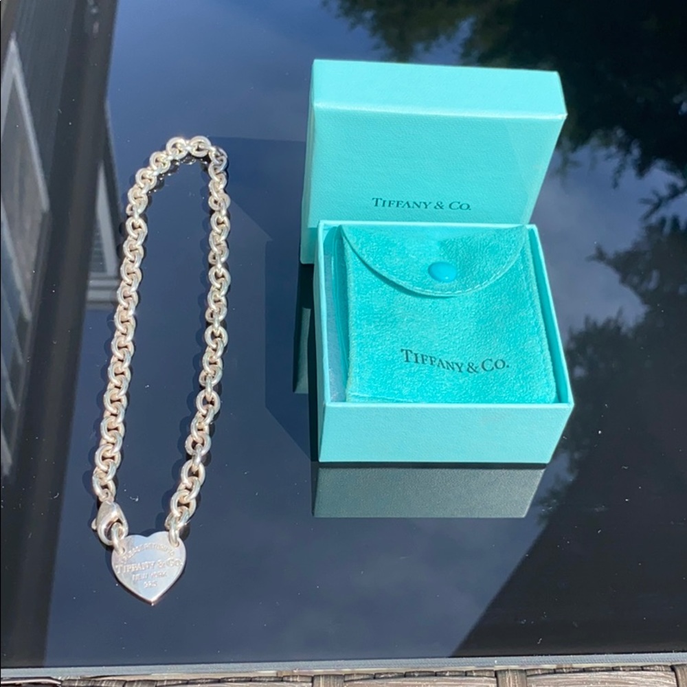 Return to Tiffany Heart Tag Choker